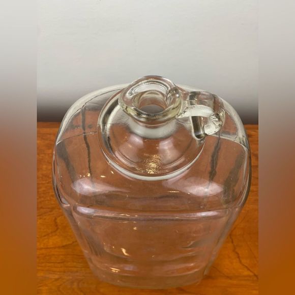Vintage BRIGHT’S antique bottle with handle || Vintage glass bottle || antique - Picture 5 of 13